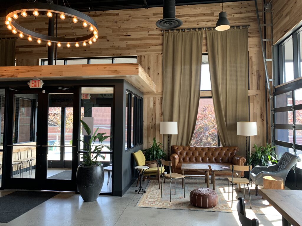 Market South sitting area